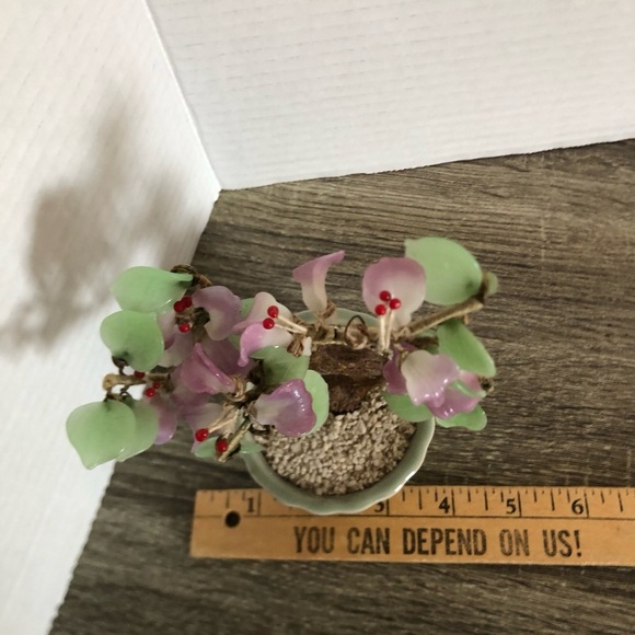 Vintage Glass Bonsai Tree - Picture 10 of 16